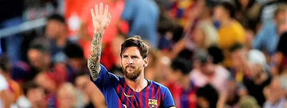 Messi calienta el Real Madrid-Barça con un mensaje bomba a Florentino Pérez