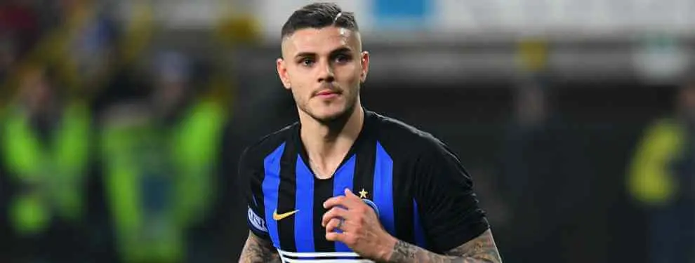 Icardi está más cerca del Real Madrid (y del Manchester United): el Inter ya tiene sustituto