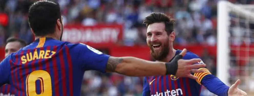 El tapado para el tridente del Barça: Messi y Luis Suárez eligen delantero