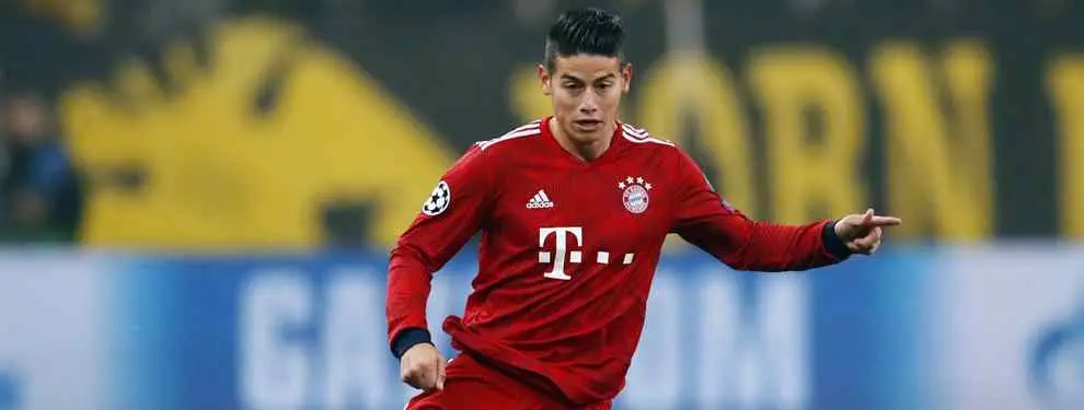 James Rodríguez ya sabe quien es el elegido de Florentino Pérez para cargarse a Solari