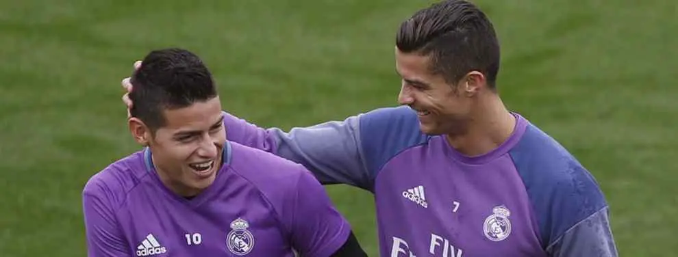 Cristiano Ronaldo cambia a James Rodríguez por una estrella del Barça de Messi