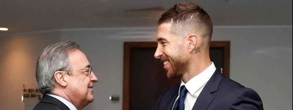 La bronca bestial de Florentino Pérez con Sergio Ramos que arrasa el Real Madrid