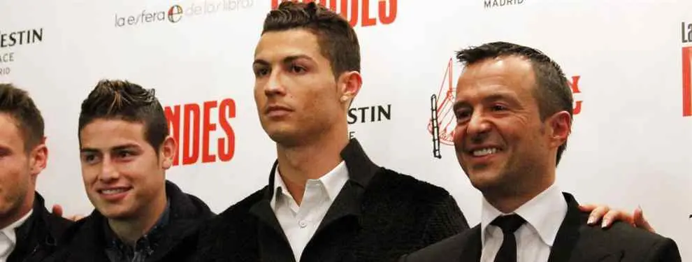 Jorge Mendes mete mano en la guerra entre el Real Madrid y el Bayern por James Rodríguez