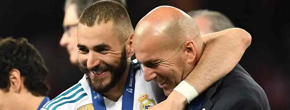 Increíble: el ‘tapado’ que Zidane sugiere a Florentino Pérez para la delantera del Real Madrid