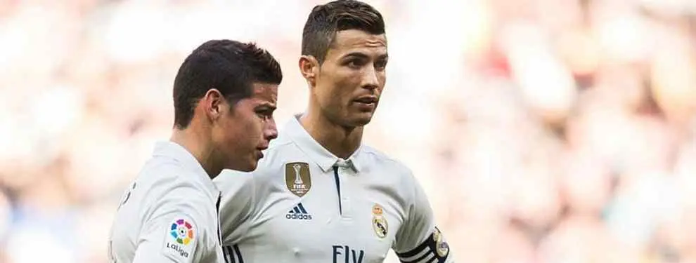 Cristiano Ronaldo suelta la bomba James Rodríguez (y sacude a Zidane, Florentino Pérez y el Madrid)