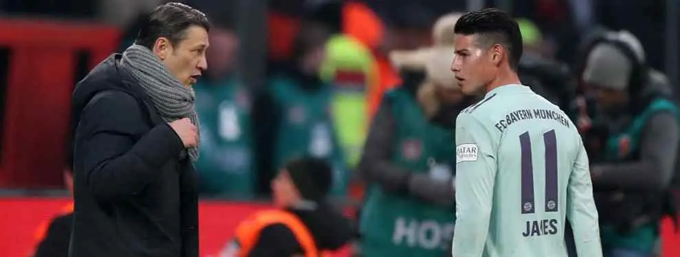 La trifulca más bestia con James Rodríguez (y Niko Kovac) en el Bayern de Múnich