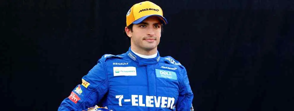 Carlos Sainz calla el mayor escándalo de McLaren