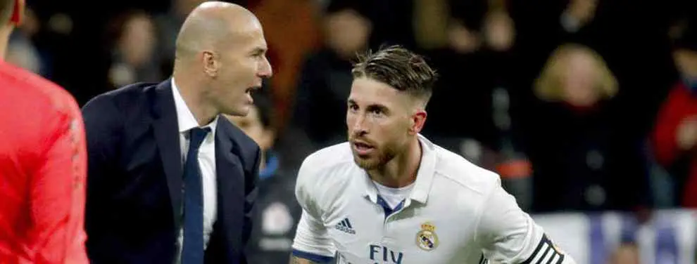 Sergio Ramos ya conoce la lista de tres delanteros de Zidane para el Real Madrid