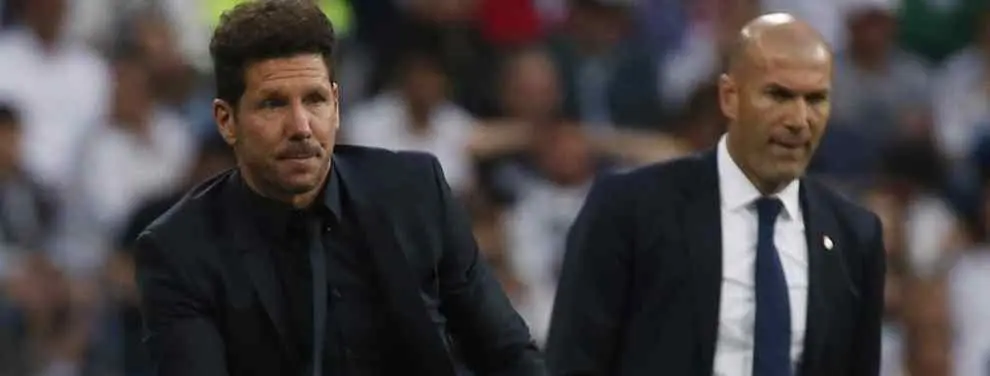 Simeone va a la guerra con Zidane (y Florentino Pérez) por un fichaje tapado (y sorpresa)