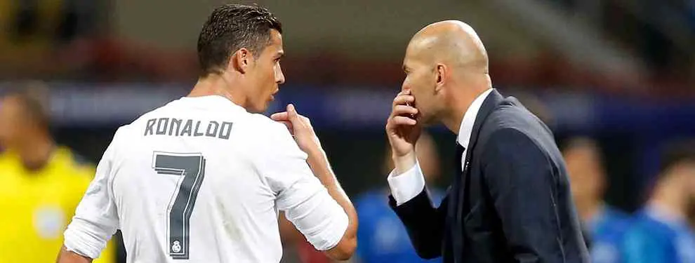 Deja tirado a Cristiano Ronaldo por Zidane (y el Real Madrid): portazo a la Juventus