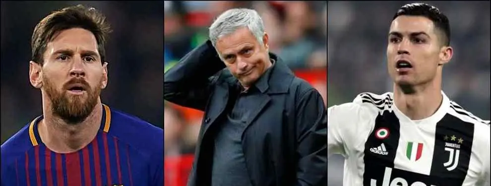 La apuesta de Mourinho (y va de Messi y Cristiano Ronaldo) que arrasa el Barça y el Real Madrid