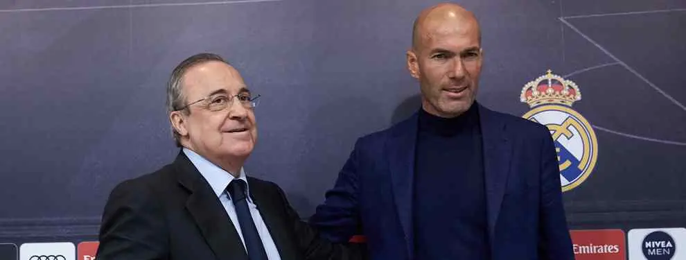 Zidane no lo quiere en el Real Madrid: la negociación que Florentino Pérez frena en seco