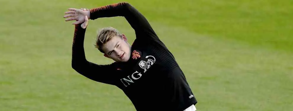 De Ligt tiene sobre la mesa un ofertón de un equipo ‘top’: Messi y Florentino Pérez contraatacan