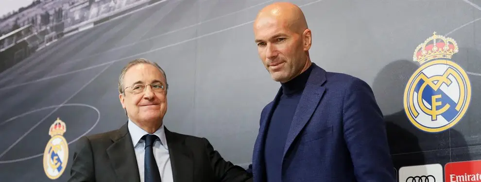 500 millones. La última locura que Florentino Pérez pone sobre la mesa de Zidane