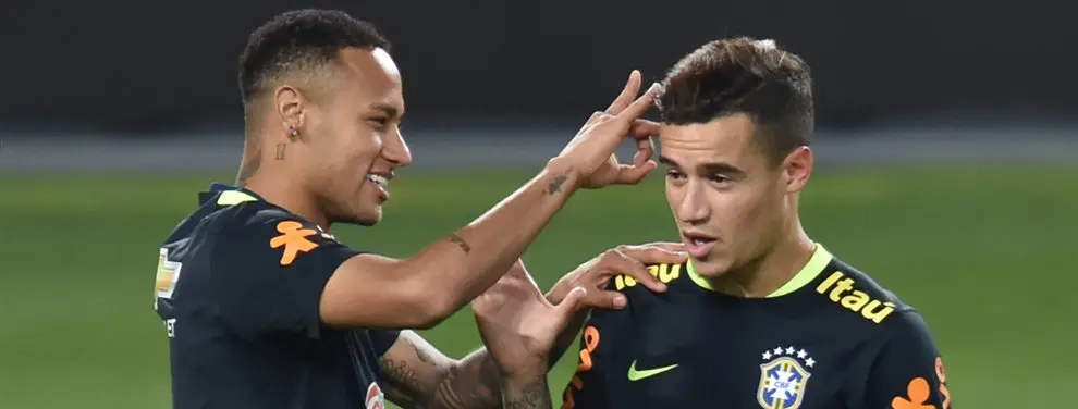 Coutinho tiene una oferta para jugar con Neymar (y no es en el PSG)