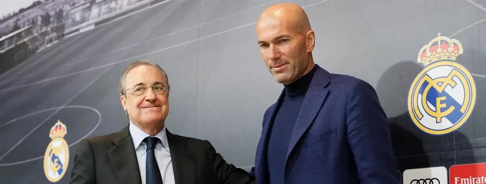 Florentino Pérez tiene una reunión secreta (y no hace ni 24 horas) con un tapado de Zidane