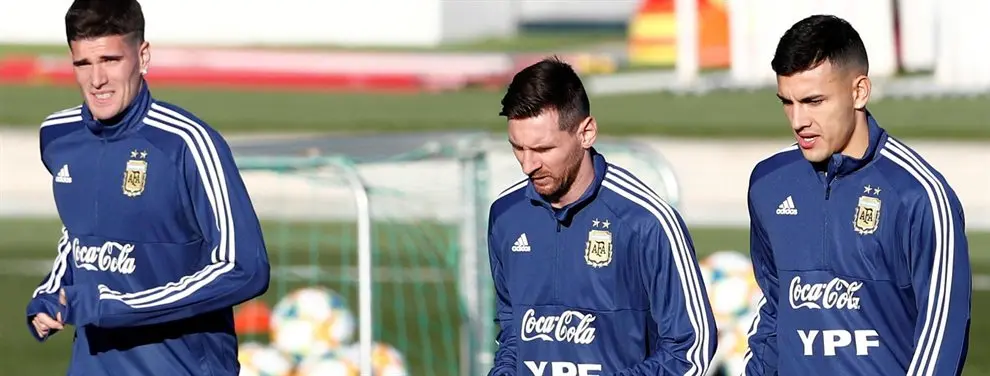 Messi presiona para traer un compañero de selección al Barça (y no es Tagliafico)