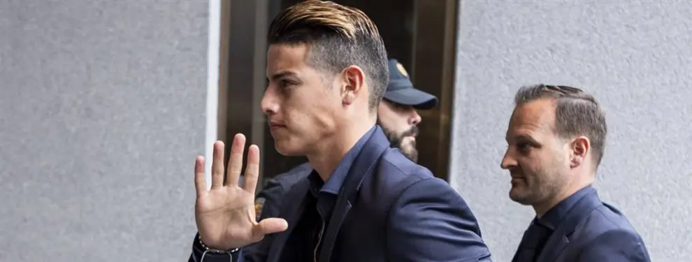 El fichaje de Florentino que cierra las puertas de James Rodríguez al Madrid de manera definitiva