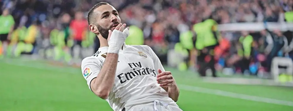 Impresionante: el nuevo nombre sobre la mesa del Real Madrid para ser suplente de Benzema