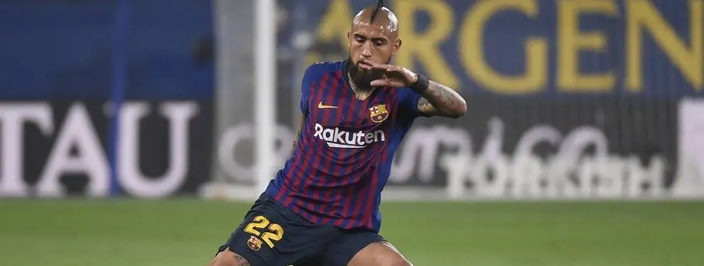 Escándalo en el Barça: la ridícula oferta por Arturo Vidal que desata las risas en el vestuario