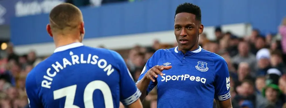 El viaje secreto de Yerry Mina que esconde una pelea muy fea en el Everton