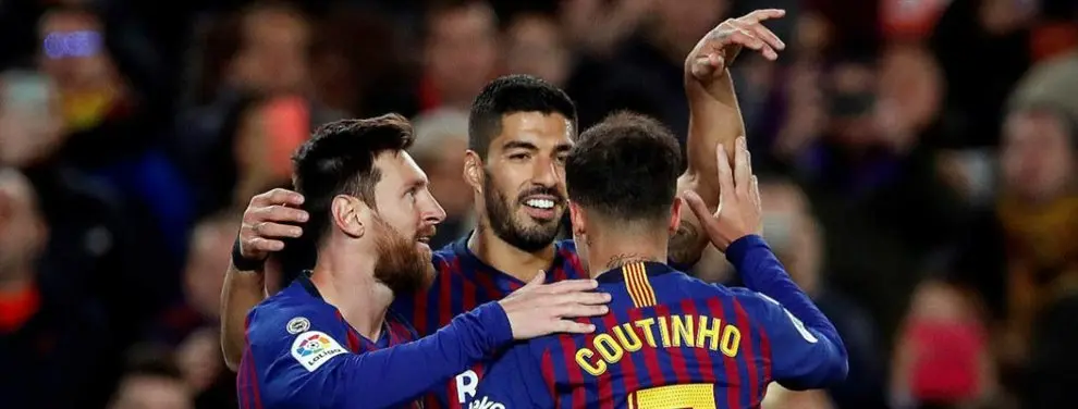 Messi se carga a Coutinho: el nuevo tridente del Barça 2019-2020