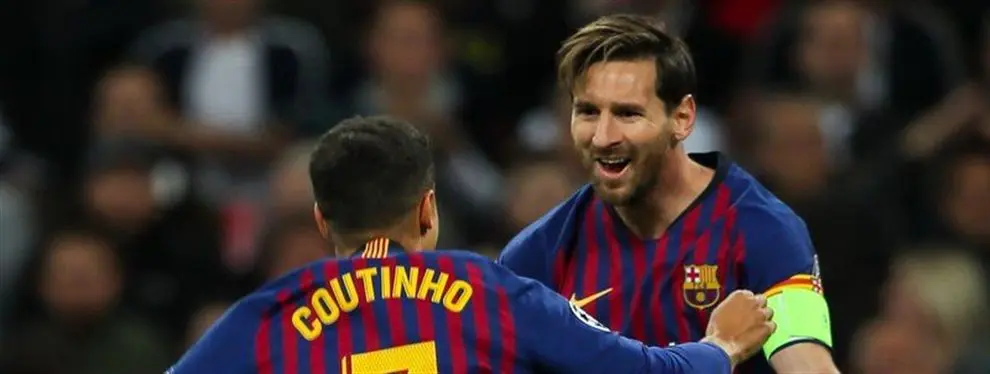 Messi se carga un trueque bomba con Coutinho: el galáctico que no quiere en el Barça