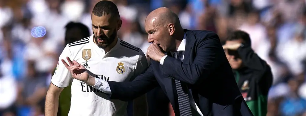 Benzema pacta con Zidane el fichaje del nuevo delantero del Real Madrid