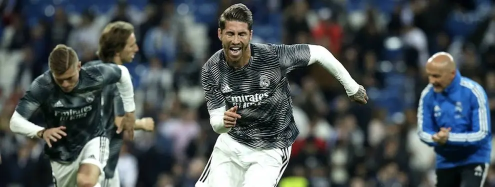 Sergio Ramos le pone la cruz. Y Florentino Pérez lo tiene fichado para el Real Madrid