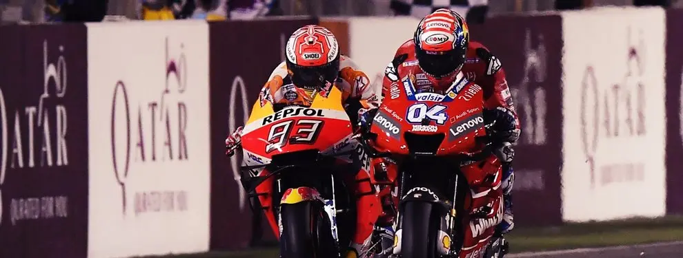 La bomba de Marc Márquez que asusta a MotoGP (y llega a Valentino Rossi, Jorge Lorenzo y Dovizioso)