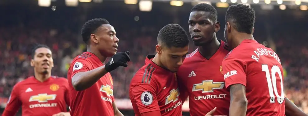 El Manchester United torpedea una operación secreta de Florentino Pérez para el Real Madrid