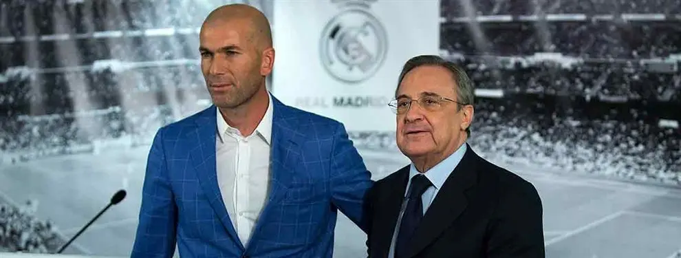 ¡Zidane le cuelga el teléfono! El fichaje que Florentino Pérez quiere meter en el Real Madrid