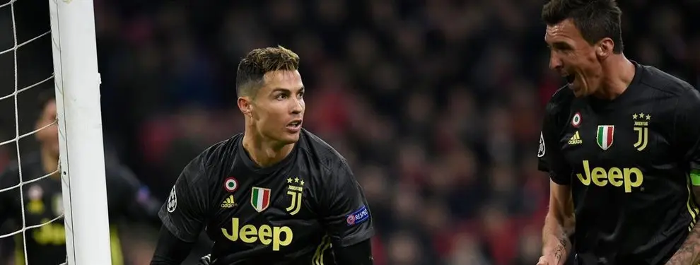 Se va con Cristiano Ronaldo. El galáctico que cambia a Zidane y a Florentino Pérez por la Juventus