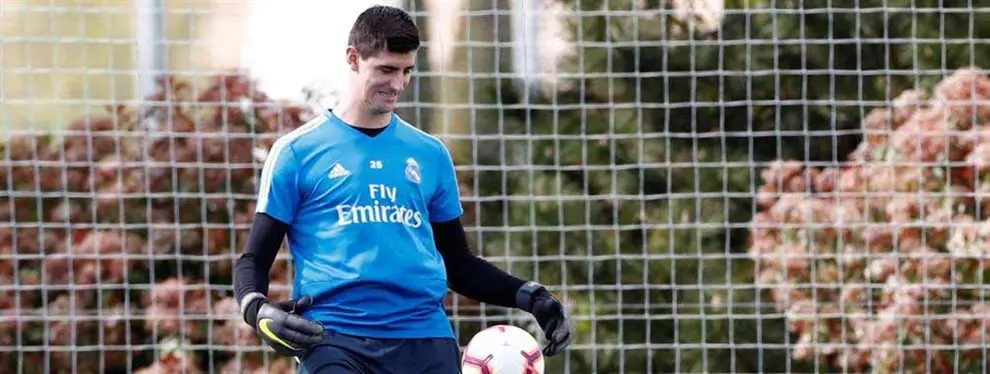 El mensaje de Courtois que incendia el Real Madrid (y va a Zinedine Zidane)