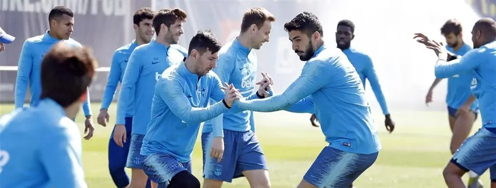 Galáctico cerrado para el Barça: Messi, Piqué y Luis Suárez presumen del último fichaje
