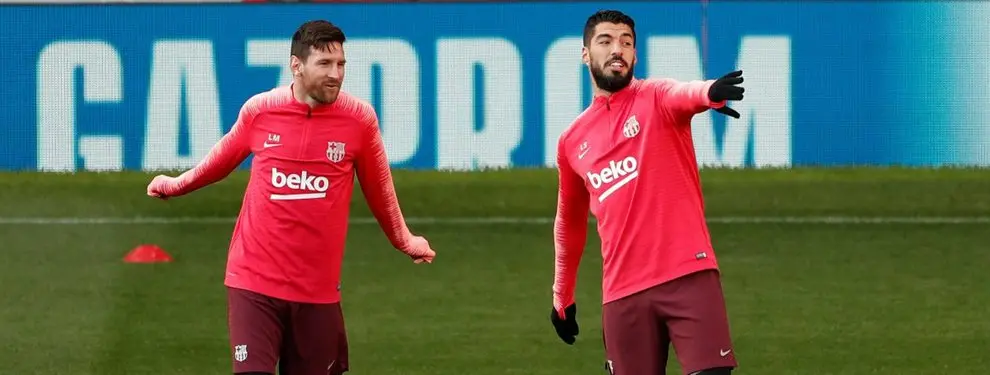 La nueva (y sorprendente) opción del Barça para la delantera: el fichaje que Messi y Suárez vetan