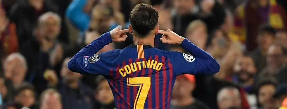 Más lío con Coutinho: el mensaje (después de insultar al a la afición del Barça)