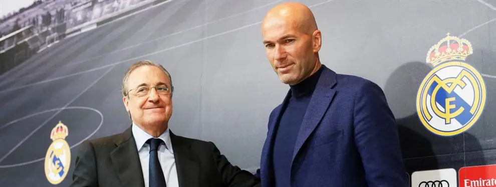 90 millones para el Real Madrid: el intocable de Zidane que pide su venta a Florentino Pérez