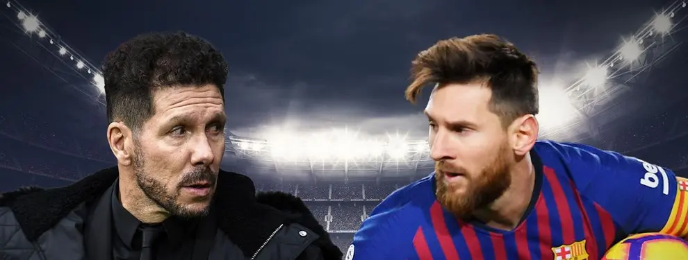 Simeone va a por un crack que Messi recomienda al Barça (es ‘low cost’ y Zidane lo ha rechazado)