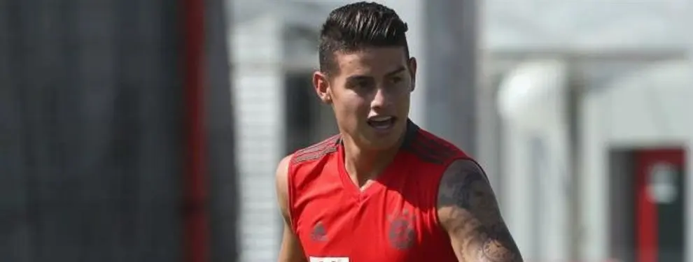 El secreto peor guardado de James Rodríguez: Gusta a Florentino Pérez y pone en problemas a Zidane