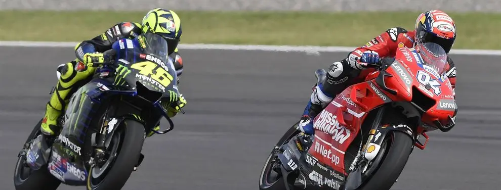 “Me equivoqué”. La confesión de Valentino Rossi (y las palabras de Dovizioso)