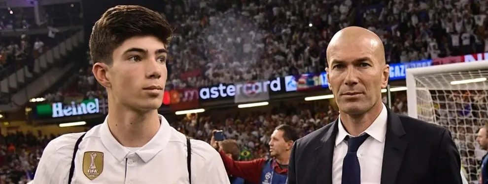 Sale la basura de Zidane (y su hijo): lo que dicen en el Real Madrid