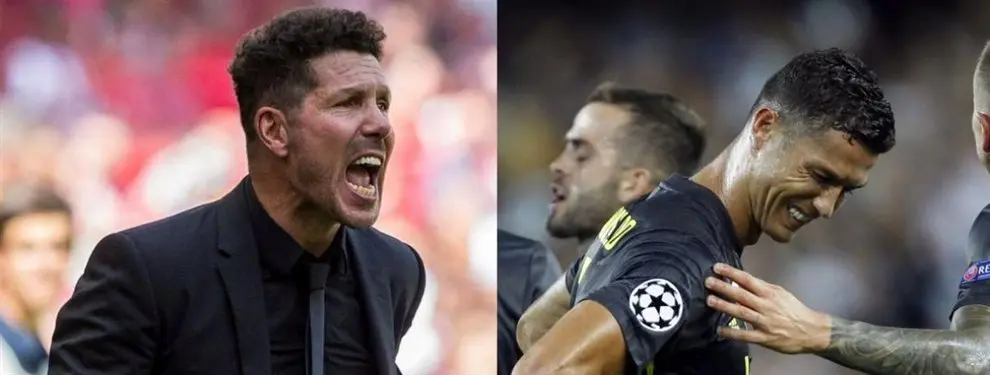 La Juventus de Cristiano Ronaldo se lanza a por un crack del Atlético de Madrid de Simeone