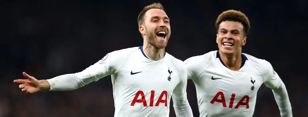 El Tottenham pone precio a Eriksen (y Florentino Pérez alucina)