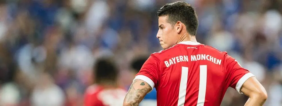 La pelea de James Rodríguez (y hay video) en el Bayern de Múnich