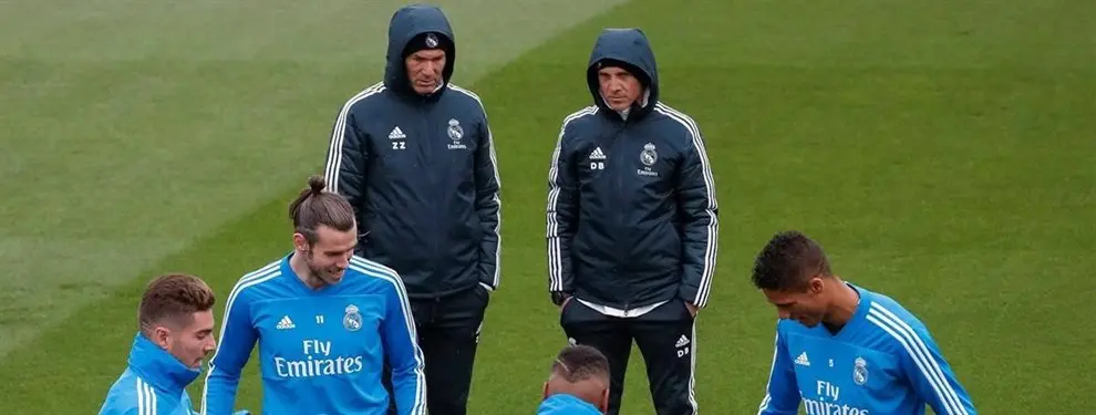 Si Bale está fuera, éste va detrás: Zidane se lo carga (y es titular)