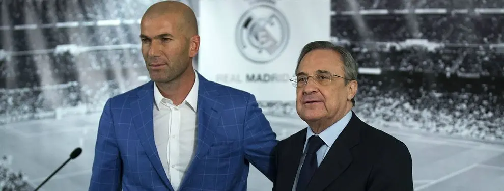 La nueva lista negra que Zidane pasa a Florentino Pérez