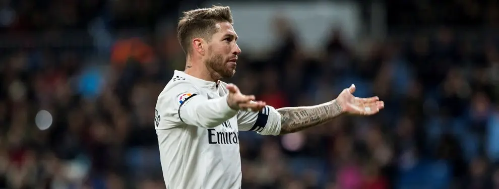 Sergio Ramos sigue en Instagram al nuevo galáctico de Florentino Pérez