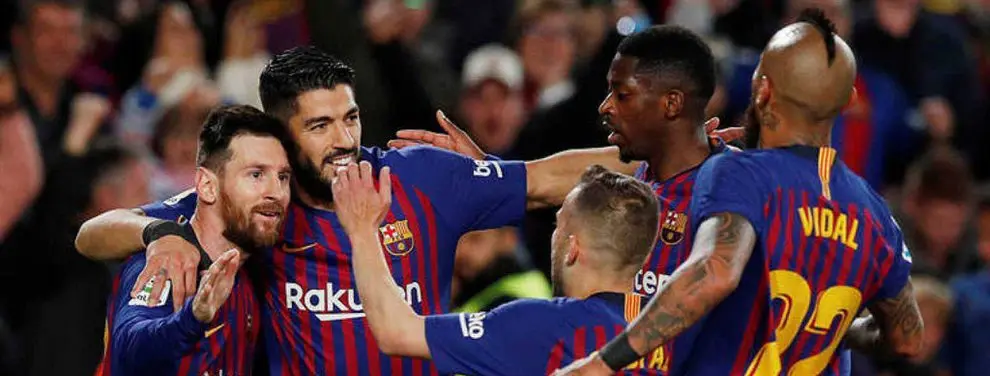 Luis Suárez, Messi y Piqué los señalan fuera de cámara: tú, tú y tú