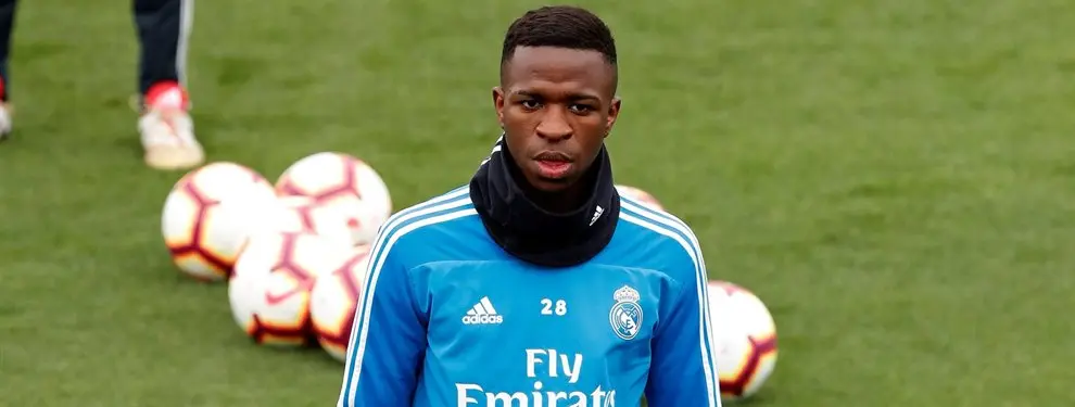 Lío (y feo) con Vinícius: el problema (y gordo) para Florentino Pérez